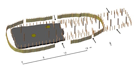 Hausbefund 3D mit Zaun