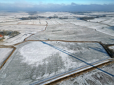 Butjadingen von oben, Foto: Thorsten Becker